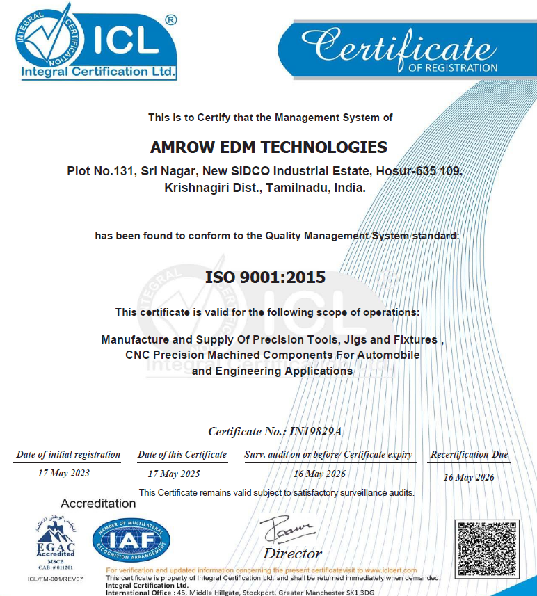 ISO Certificate